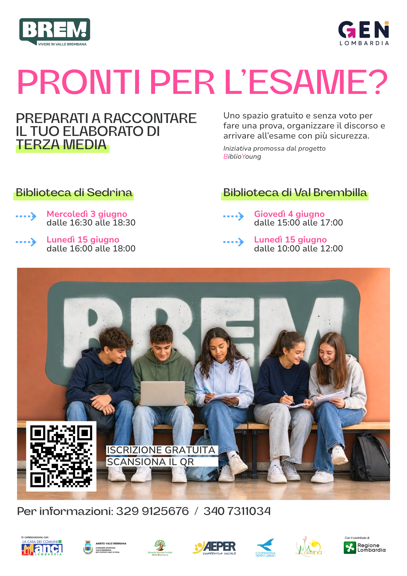 Immagine PRONTI PER L'ESAME? Percorso gratuito per studenti e studentesse di terza media