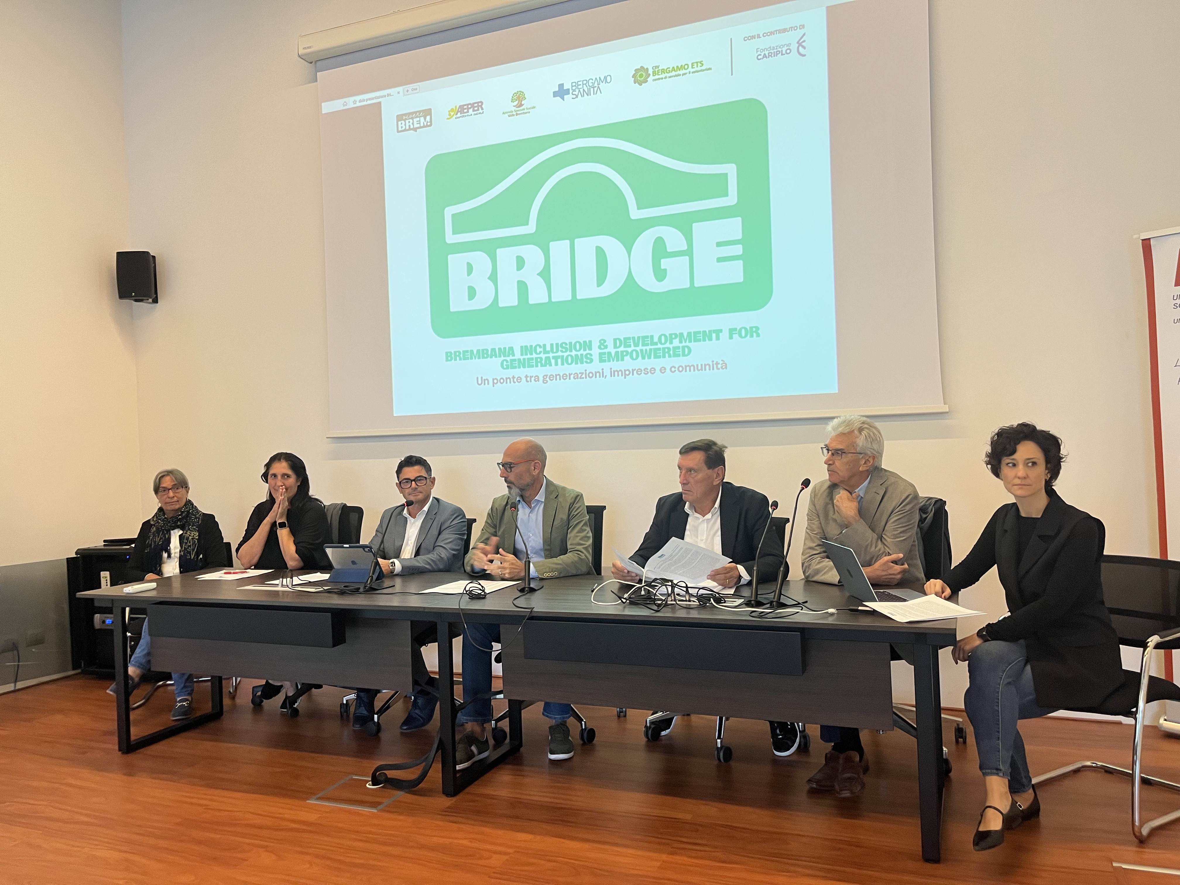 Immagine BRIDGE: un ponte tra generazioni, imprese e comunità per rafforzare il welfare di prossimità in Valle Brembana